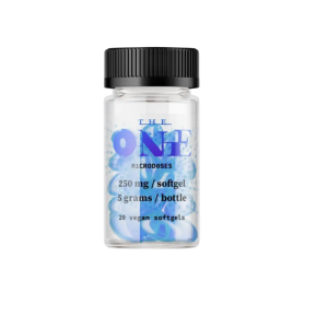 THE ONE: 20-Count 250mg Microdose Soft Gels – Blue