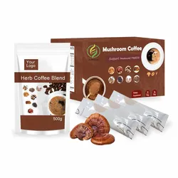 3g*20 bag Lingzhi Coffee Reishi Mushroom Coffee Ganoderma Mushroom Coffee